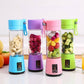 Portable Blender - Rechargeable Personal Smoothie Maker Electric USB Juicer Cup Compact Lightweight Travel Bottles For Shakes And Smoothies | 380ml