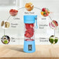Portable Blender - Rechargeable Personal Smoothie Maker Electric USB Juicer Cup Compact Lightweight Travel Bottles For Shakes And Smoothies | 380ml
