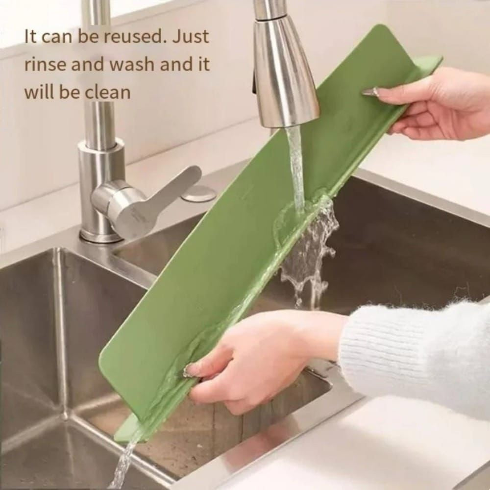 Kitchen Sink Water Splash Protector for Countertop