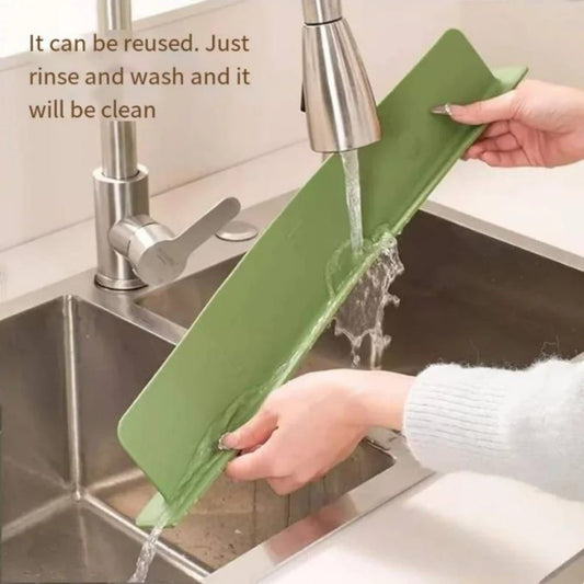 Kitchen Sink Water Splash Protector for Countertop