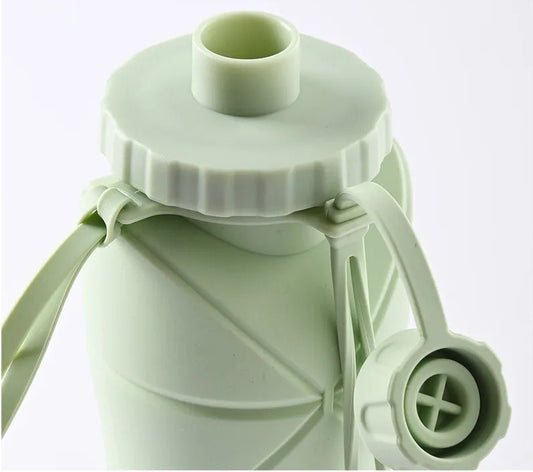 Silicone Folding Bottle | 600ML (Random Color)