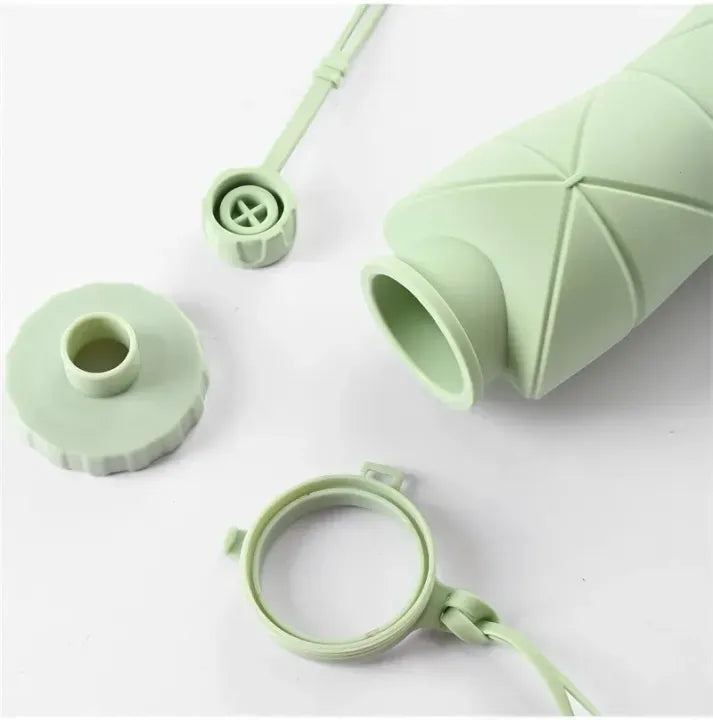 Silicone Folding Bottle | 600ML (Random Color)