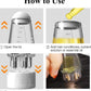 6ml Transparent Hair Oil Applicator