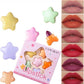 6 Pcs Star Shaped Lipstick Set Multicolor